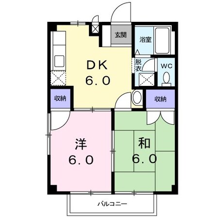 トラッド森口の物件間取画像